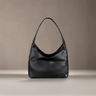 Addison - Leather Loop Handle Shoulder Bag