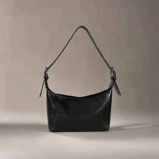 Amira - Textured Leather Everyday Shoulder Bag
