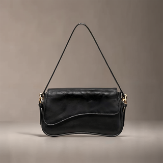 Aria - Classic Leather Compact Wave Bag