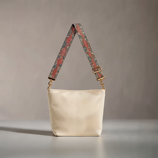 Ashley - Square Shape Leather Hobo Bag