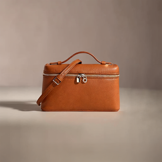 Mila - Classic Zip Charm Vanity Bag