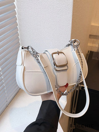 Madison - Edgy Chain and Buckle Mini Bag