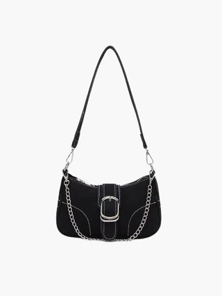 Madison - Edgy Chain and Buckle Mini Bag