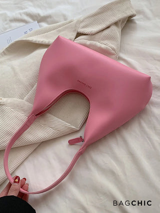 Grace - Exquisite Leather Crescent Hobo Bag