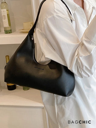 Grace - Exquisite Leather Crescent Hobo Bag