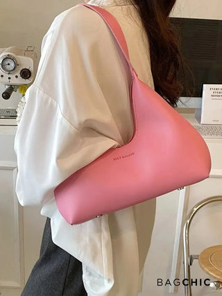 Grace - Exquisite Leather Crescent Hobo Bag