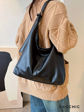 Lucy - Exquisite Vintage Leather Soft Tote Bag