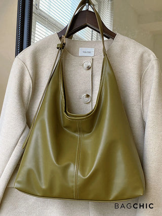 Lucy - Exquisite Vintage Leather Soft Tote Bag