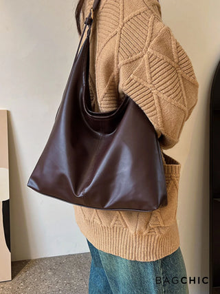 Lucy - Exquisite Vintage Leather Soft Tote Bag