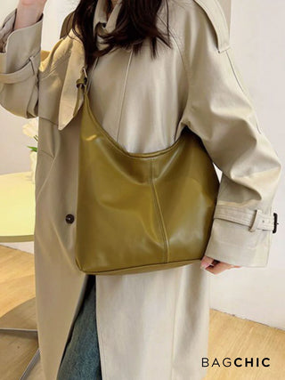 Lucy - Exquisite Vintage Leather Soft Tote Bag