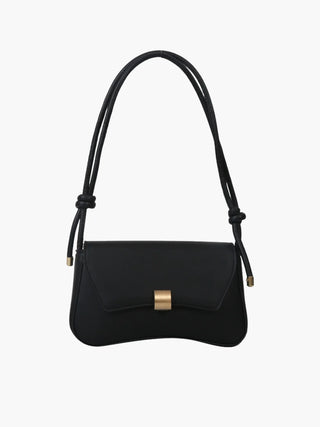 Willow - Fashion Leather Curved Flap Handbag