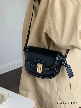 Luna - Canvas and Leather Mini Crossbody Bag