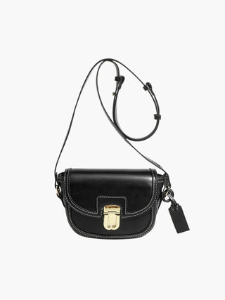 Luna - Canvas and Leather Mini Crossbody Bag