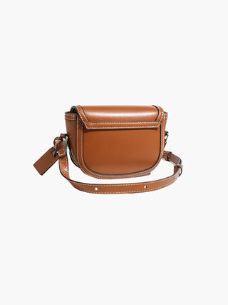 Luna - Canvas and Leather Mini Crossbody Bag