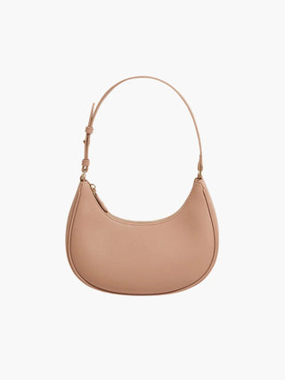 Madelyn - Leather Half-Moon Shoulder Bag
