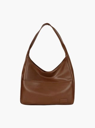 Addison - Leather Loop Handle Shoulder Bag