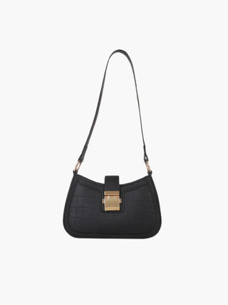 Victoria - Gold Clasp Mini Saddle Bag