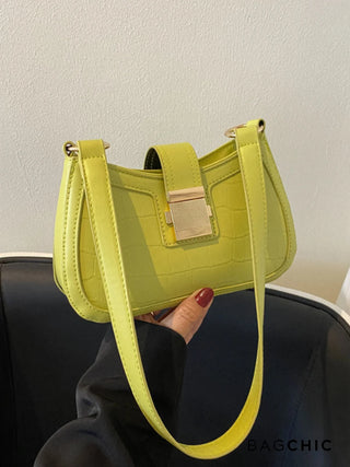 Victoria - Gold Clasp Mini Saddle Bag