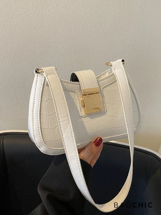 Victoria - Gold Clasp Mini Saddle Bag