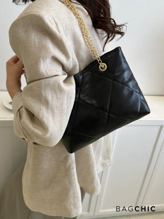 Chloe - Classic Quilted Leather Evening Bag