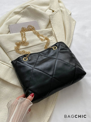 Chloe - Classic Quilted Leather Evening Bag