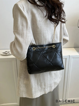 Chloe - Classic Quilted Leather Evening Bag