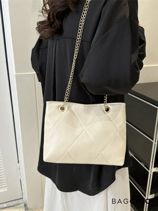 Chloe - Classic Quilted Leather Evening Bag