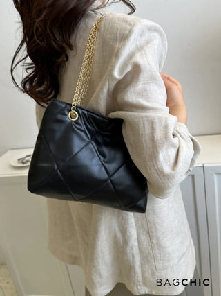 Chloe - Classic Quilted Leather Evening Bag