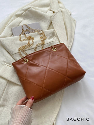 Chloe - Classic Quilted Leather Evening Bag