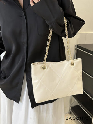 Chloe - Classic Quilted Leather Evening Bag