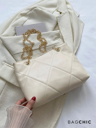 Chloe - Classic Quilted Leather Evening Bag