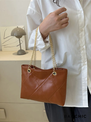 Chloe - Classic Quilted Leather Evening Bag