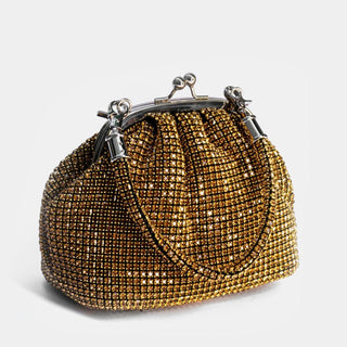 Amara - Sparkle Vintage Rhinestone Handle Bag