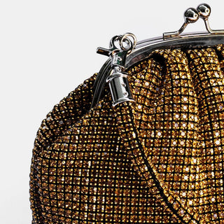Amara - Sparkle Vintage Rhinestone Handle Bag