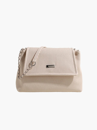 Cora - Retro Corduroy-Inspired Shoulder Bag
