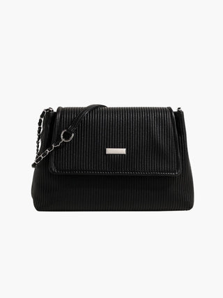 Cora - Retro Corduroy-Inspired Shoulder Bag