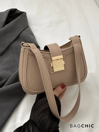 Madeline - Retro Fashion Structured Saddle Bag