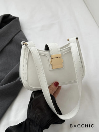 Madeline - Retro Fashion Structured Saddle Bag