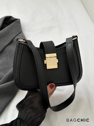Madeline - Retro Fashion Structured Saddle Bag