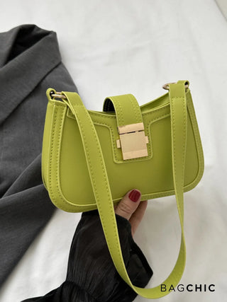 Madeline - Retro Fashion Structured Saddle Bag
