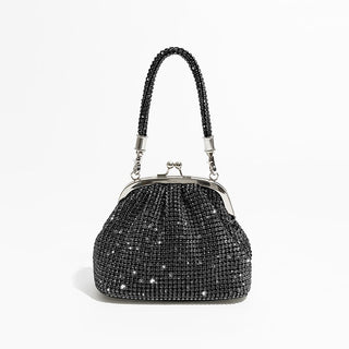 Amara - Sparkle Vintage Rhinestone Handle Bag