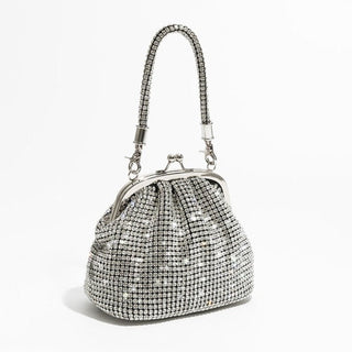 Amara - Sparkle Vintage Rhinestone Handle Bag