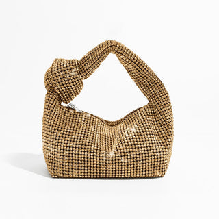 Rylee - Sparkle Knot Rhinestone Mini Bag