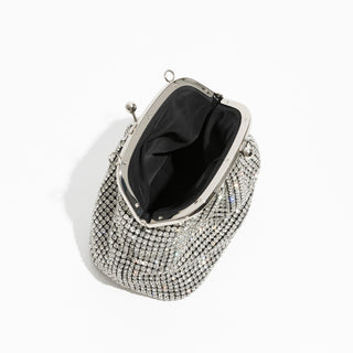 Amara - Sparkle Vintage Rhinestone Handle Bag