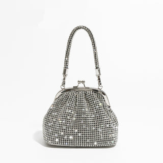 Amara - Sparkle Vintage Rhinestone Handle Bag