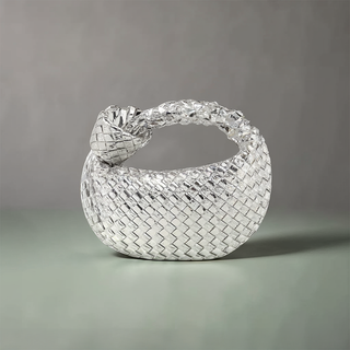 Eliza - Braided Knot Leather Mini Bag