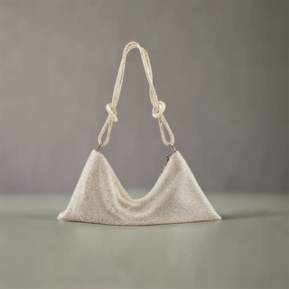 Emilia - Glam Crystal Mesh Shoulder Bag