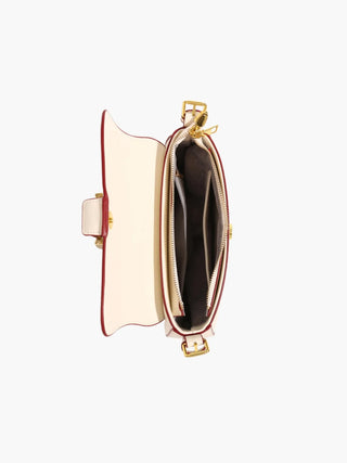 Josie - Sleek Leather Modern Flap Bag