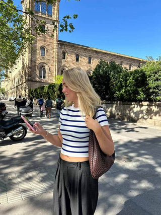 Emma - Braided Everyday Leather Maxi Bag