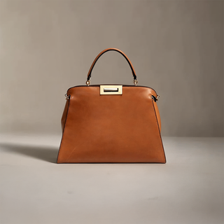 Natalie - Leather Satchel with Dual Carrying Options